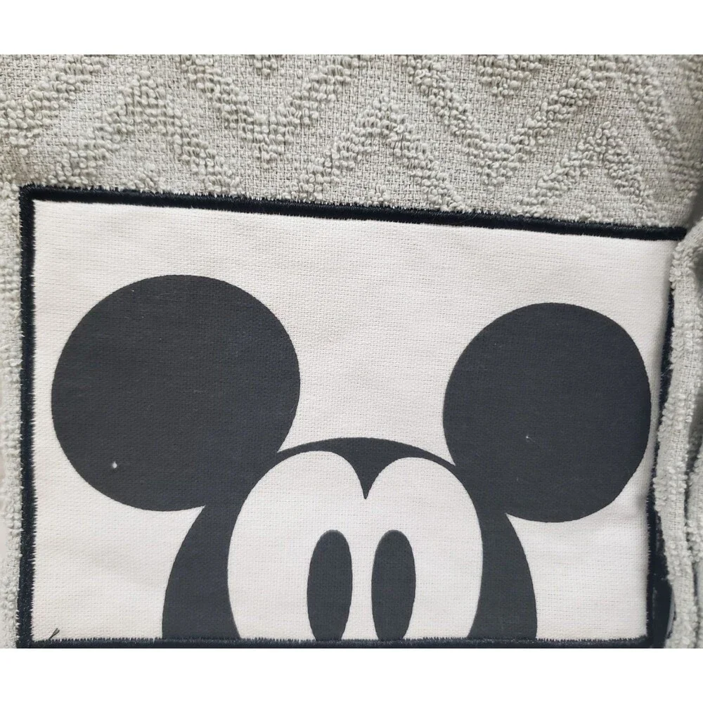 2 Same Jumbo Textured Towels w/Patch(18